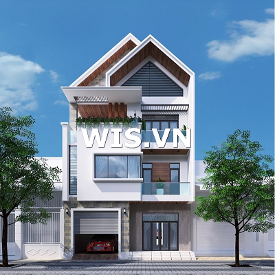 Thiết kế kiến trúc nhà ở kích thước rộng 6,1 Mét dài 22,4 Mét tại số 149 phố Bùi Thị Xuân - Hà Nội