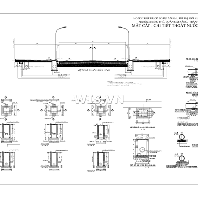 Thiết kế hệ thống thoát nước sinh hoạt dự án khu đô thị Phú Mỹ Hưng - Tỉnh Cần Thơ