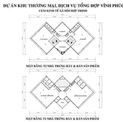 Thiết kế kiến trúc quy hoạch cụm kinh tế Hợp Thịnh - Tỉnh Vĩnh Phúc