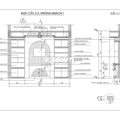 Thiết kế kiến trúc nội thất nhà Chị Phương 4 tầng