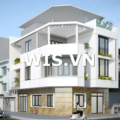 Thiết kế kiến trúc nhà ở kích thước rộng 7 Mét dài 13 Mét tại Quận Kiến An - TP. Hải Phòng